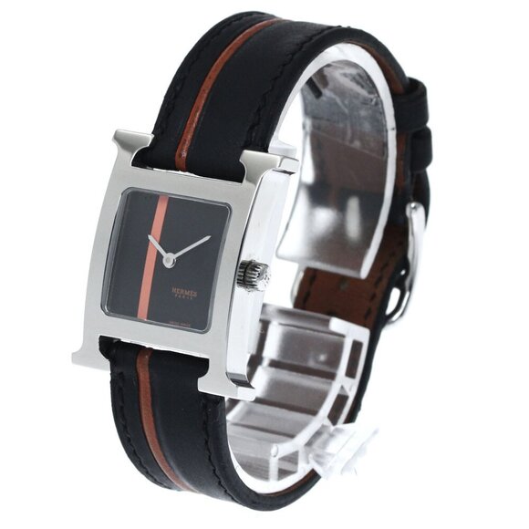 HERMES H watch black Dial Quartz Ladies Watch_880848 - Picture 3 of 7